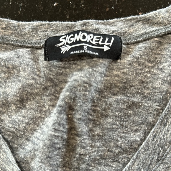 Signorelli short sleeve t shirt. V neck Tacos & tequila - Picture 3 of 6